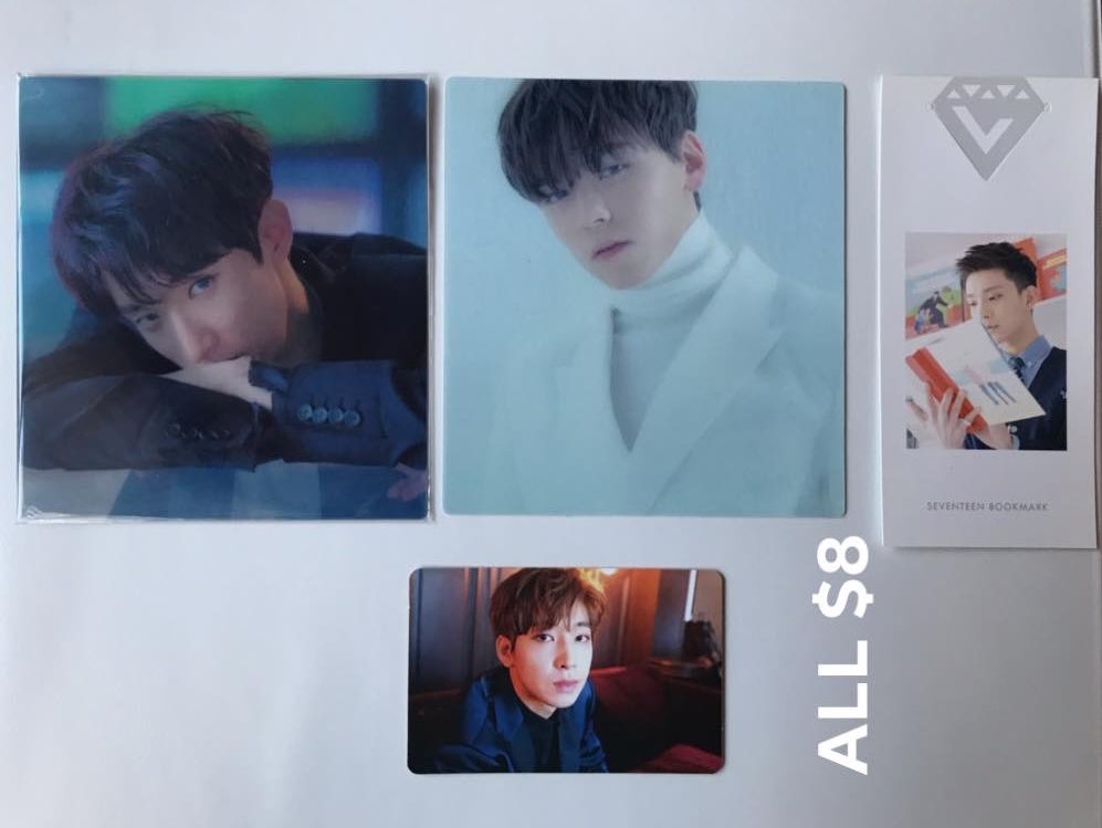 lullabykyum's tweet photo. Hey guys!!! I'm selling a bunch of my extra photocards. Prices are in AUD incl domestic shipping. Would prefer to ship within Australia but would be happy to work out how much intl shipping would be !! msg me for more details 

#GOT7 #SEVENTEEN #DONGHAN #SF9 https://t.co/lkS1HNGxWN