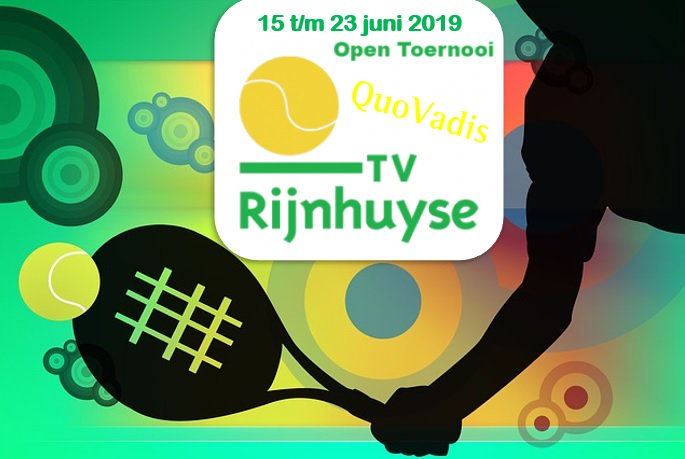 Rijnhuyse's tweet photo. Vanaf dit jaar houden we ons QuoVadis Open Tennistoernooi in juni (ipv september). Inschrijving opent komend weekend! #nieuwegein #tennis #KNLTB #Rijnhuyse #juni #opentoernooi https://t.co/XSUmRARSiD