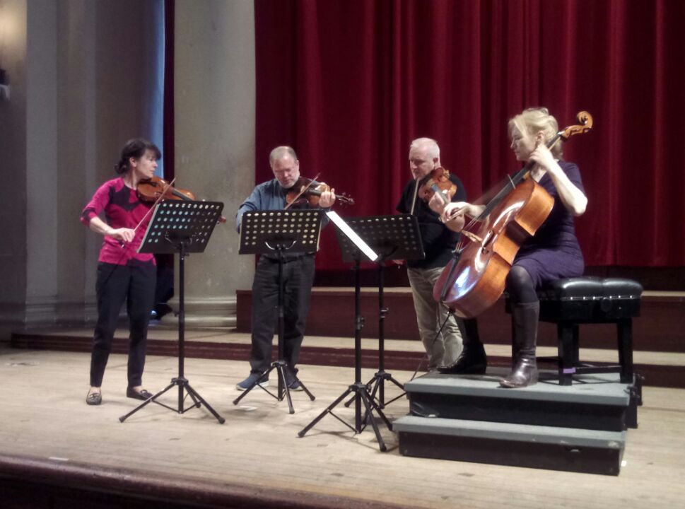 SinfoniaSmithSq's tweet photo. Today we welcome the illustrious Brodsky Quartet for Haydn's Seven Last Words alongside two string quartet miniatures by @jamesmacm 🎻 Day2 #SJSSHolyWeek19  🎫 👉 https://t.co/iEnzQPHz7G
@hazardchaseltd https://t.co/KV3xifKklG