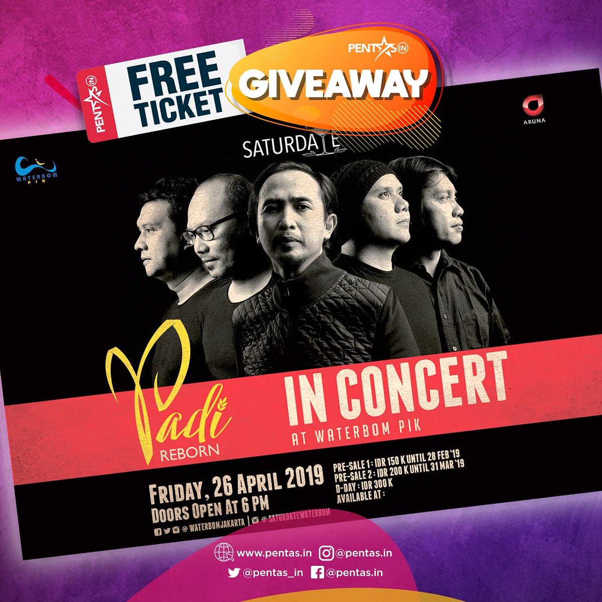 Pentas_in's tweet photo. Hi Sobat Padi! PENTASIN akan mewujudkan impianmu untuk nonton PENTAS artis idolamu: @padireborn secara free, lho... lewat #PENTASINGIVEAWAY #PADIReborn
Meluncur ke akun Instagram #Pentasin ya! https://t.co/OsWMm37G2w