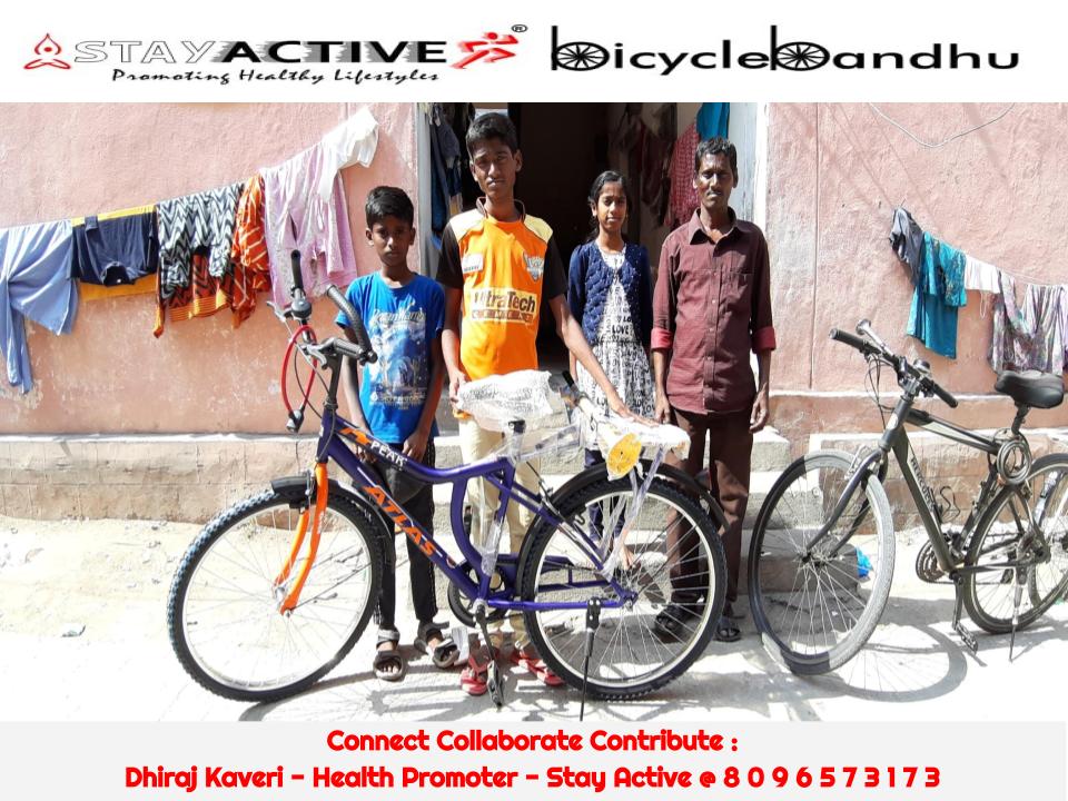 DhirajKaveri's tweet photo. #StayActive #BicycleBandhu
Promoting #ActiveTransport In #Urban Settings
12YrMaheshGetsHis #GreenWheels #StayActiveFriends #Cycle2School
#SchoolChaleHum
#CyclingConnects
#CelebrateCycling
#OccupyAllStreets
#RepublicOnRoad
#ConnectCollaborateContribute https://t.co/KG10J7iJO1