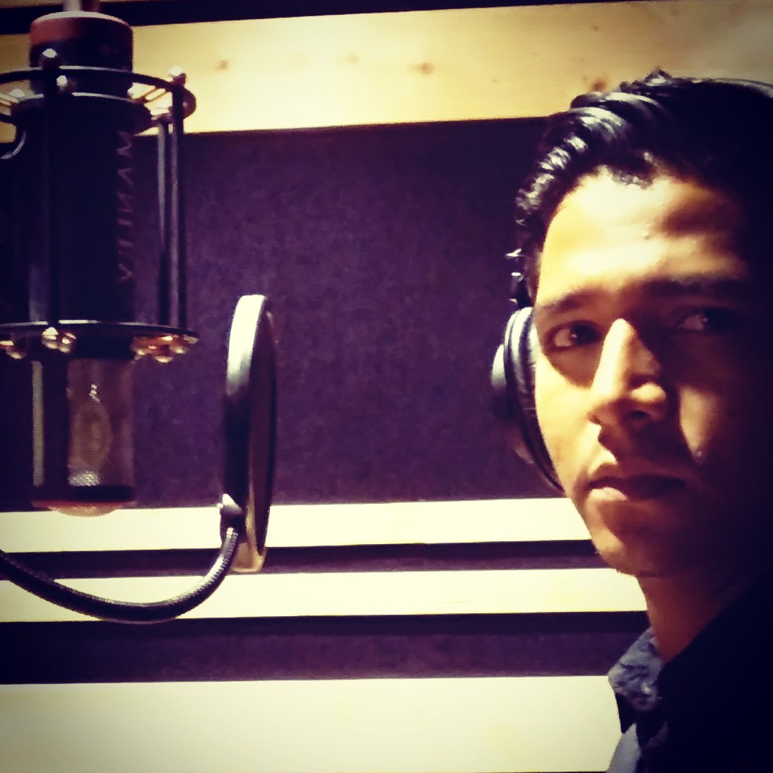 Recorded a beautiful song at NeoSound for a Bollywood Movie with #DeepaliSathe #newsong #Singer