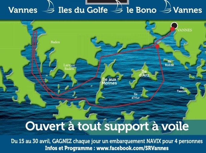 catagolfe's tweet photo. A partir de ce midi, et jusqu'au 30 avril, sur la page Facebook de la SRV, https://t.co/vrLSD0SVK8 )
GAGNEZ chaque jour un embarquement NAVIX pour 4 à 5 personnes et assister, aux premières loges, au Golfe Morbihan Tour CEFIM, le 4 mai ! ( idéal pour la famille ou entre amis) https://t.co/APqGsscD0J