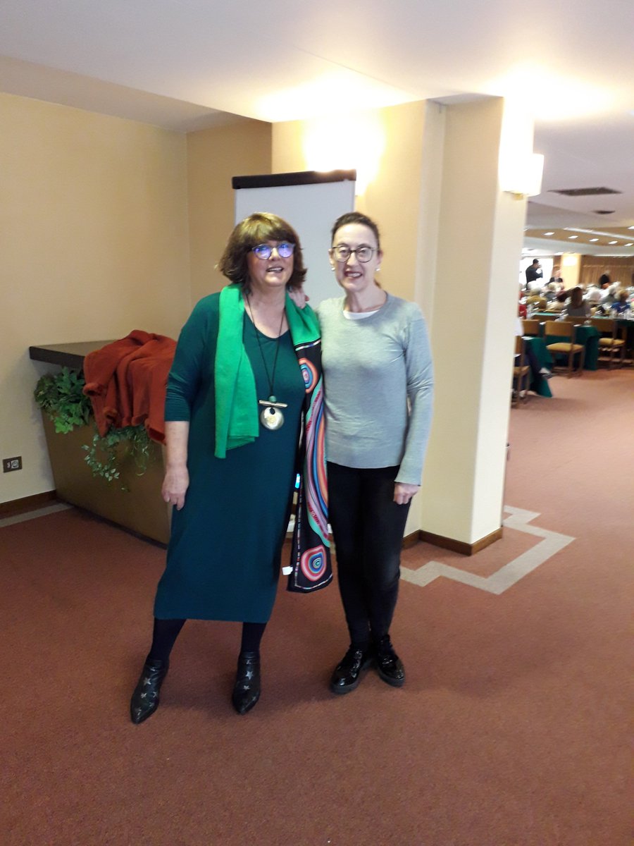 Trini_va's tweet photo. Con @sancho_mayte en Congreso #CONJUPES #Vigo , hablando claro sobre #soledad en #mayores, y en positivo, desmitificando fantasmas... @MatiaFundazioa https://t.co/lE0hjRR5lS