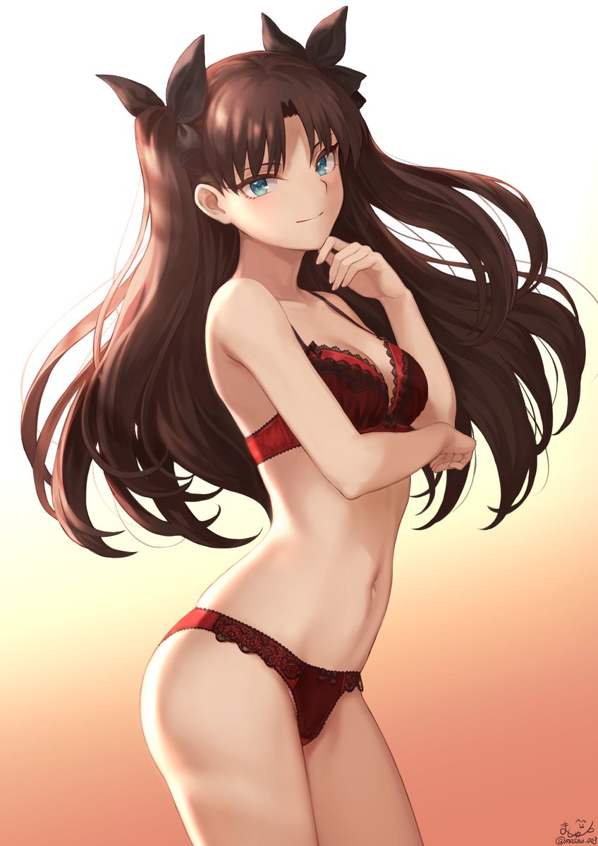 ましゅー 下着モデル 遠坂凛 Fate Stay Night Hf コラボ下着 Fate ましゅー 下着モデル 遠坂凛 Fate Stay Night Hf コラボ下着 Fate