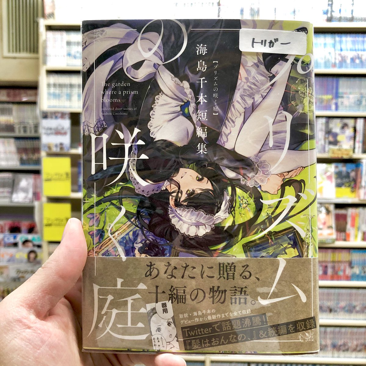 まんがの図書館ガリレオ 三軒茶屋 プリズムの咲く庭 海島千本短編集 海島千本 絵が上手いのは勿論のこと あまりにもマンガが上手い 10編の短編は様々なジャンルに跨り そのどれもが非常に上質 一気に読むのが勿体なくて一日に一話読むのが幸せな