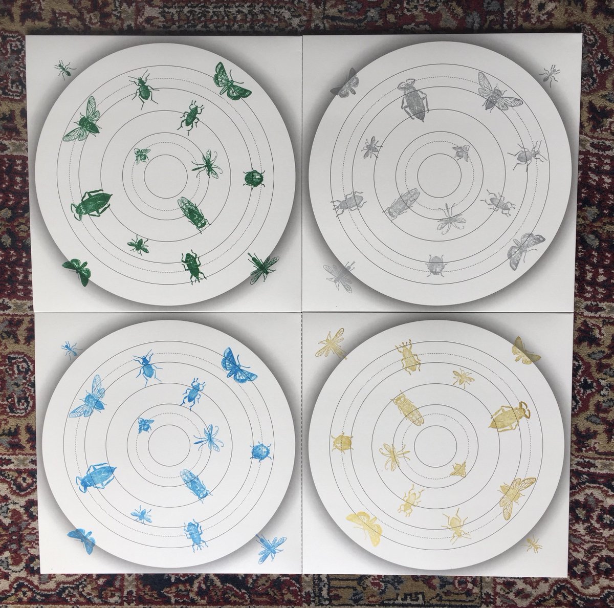 #oyukiconjugate OYC return to vinyl pt5. 12" of Insect-Talk remixes by Howes and Tolouse Low Trax and OYC. In four shades on Utter Records through <a href="/phonicarecords/">Phonica Records</a>