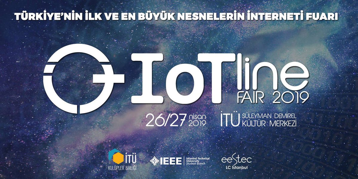 webmasto's tweet photo. Nesnelerin İnterneti (Internet of Things, IoT) teknolojisine dair her şeyin konuşulacağı IoT Line Fair katılımcılarını bekliyor! #IoTLineFair
📅 26-27 Nisan 2019 / 09:30-16:15
📍 İTÜ Ayazağa, Süleyman Demirel Kültür Merkezi
📝 https://t.co/fktuCNunS9
ℹ️ https://t.co/UjzKRbuU4o https://t.co/WppISOp1QN