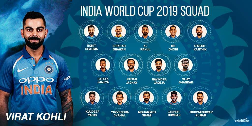 dineshkumaran23's tweet photo. Wooow... #bring_it_back kings
Indian team for this world cup 2019 
We love it💕💕💕
Cricket for life
@ICC @BCCI @imVkohli @virendersehwag @msdhoni https://t.co/JYR8Z26MHn
