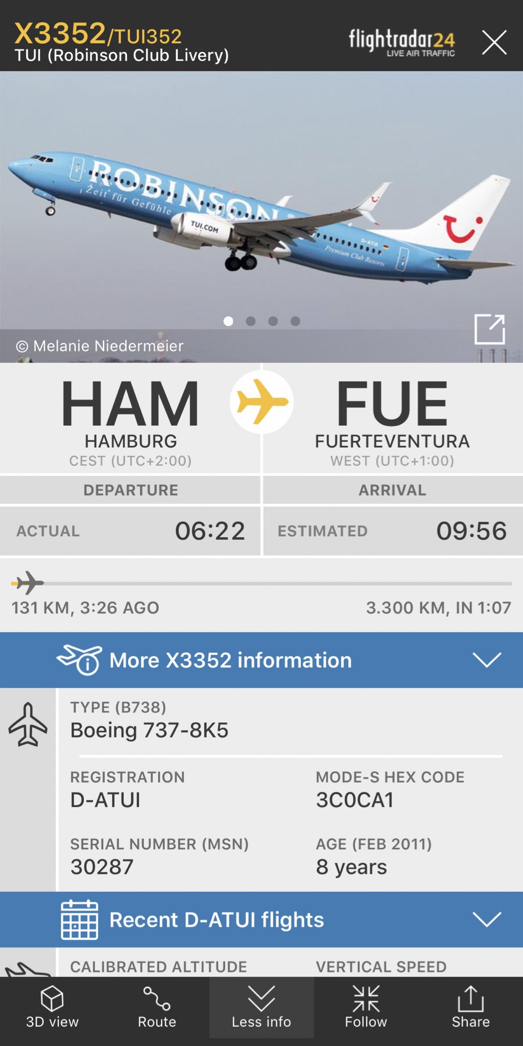 International Flight Network Twitter: "TUI flight #X3352 from to Fuerteventura (FUE) is diverting to Hannover (HAJ) https://t.co/9Y55jkIsij https://t.co/qBc9sFWYD1" / Twitter