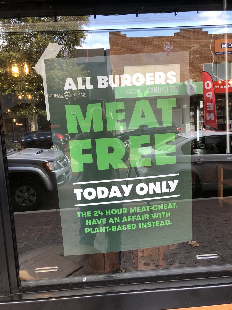 GoodStorekeeper's tweet photo. Changing times. Grill’d Burgers, East Vic Park. https://t.co/SFcmdRNnZs