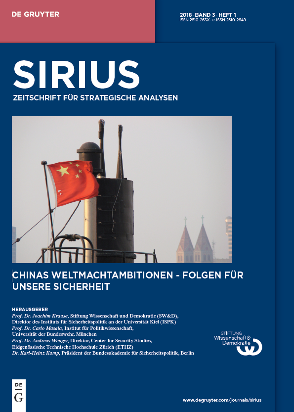 JE_SIRIUS's tweet photo. #SIRIUS 3.1 2019 ist endlich da &amp; thematisiert die Folgen der chinesischen #Weltmachtambitionen für unsere #Sicherheit. Mit Beiträgen von S.Kirchberger, @AskOKeeffe, S.Lukas @wissen_lockt, U. Brüggemann @BAKS_Sprecher, C.K.Mallory IV @RANDCorporation

https://t.co/qXEOlt3kvT https://t.co/oWF34sUXO4