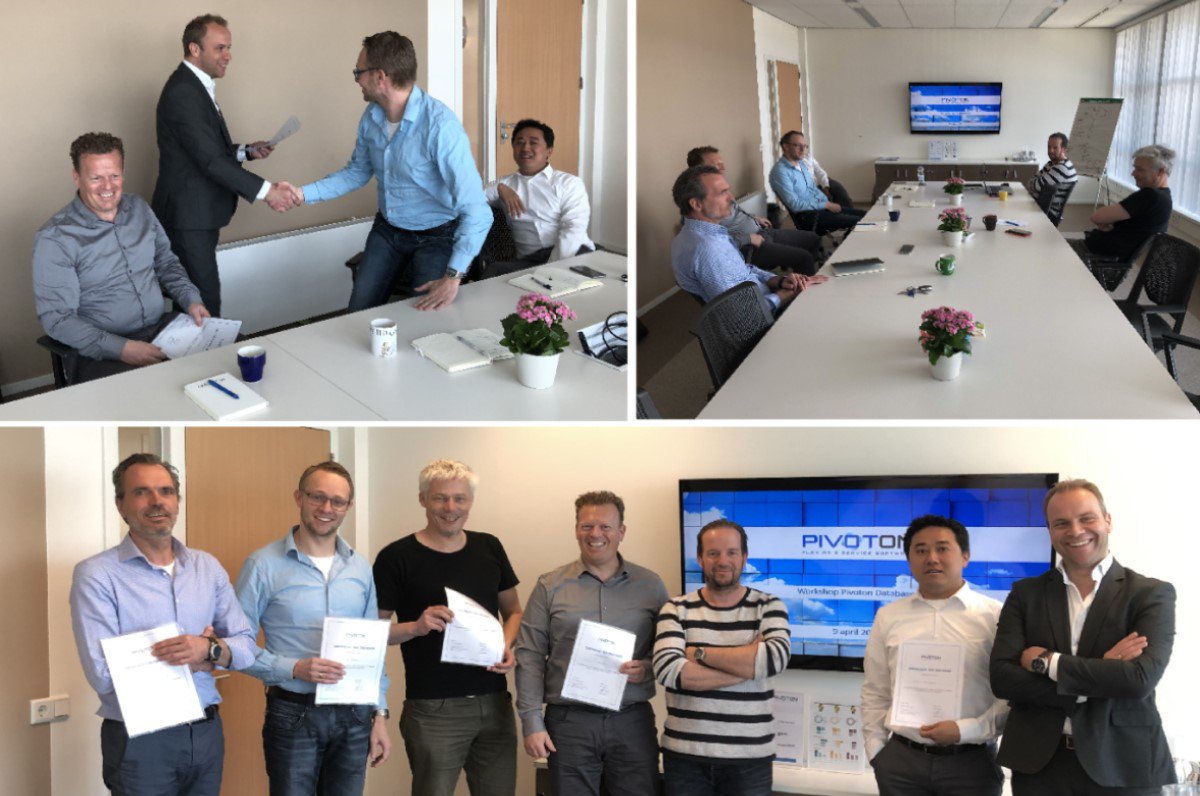 PivotonSoftware's tweet photo. Workshop Smart Solutions Pivoton

“Kennis is macht, maar kennis delen is kracht”, zo ook bij Pivoton. 

Onze consultants in 2 verdiepende sessies een extra boost over onze IT-architectuur. Next step: het geleerde in de praktijk brengen. 

#kennisdelen #consultants #goedbezig https://t.co/YRrsBdNWrq