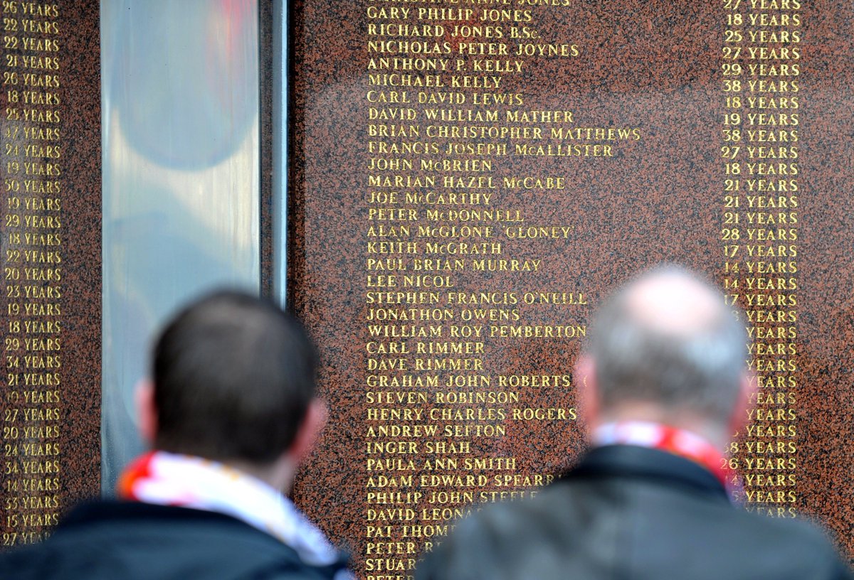 Arsenal's tweet image. Today, we remember the 96 men, women and children who tragically lost their lives at Hillsborough on April 15, 1989.

Our thoughts remain with everyone affected by the tragedy. 

They will never be forgotten.