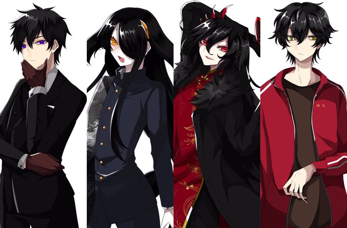 お宅の黒髪キャラ紹介してくださいのtwitterイラスト検索結果