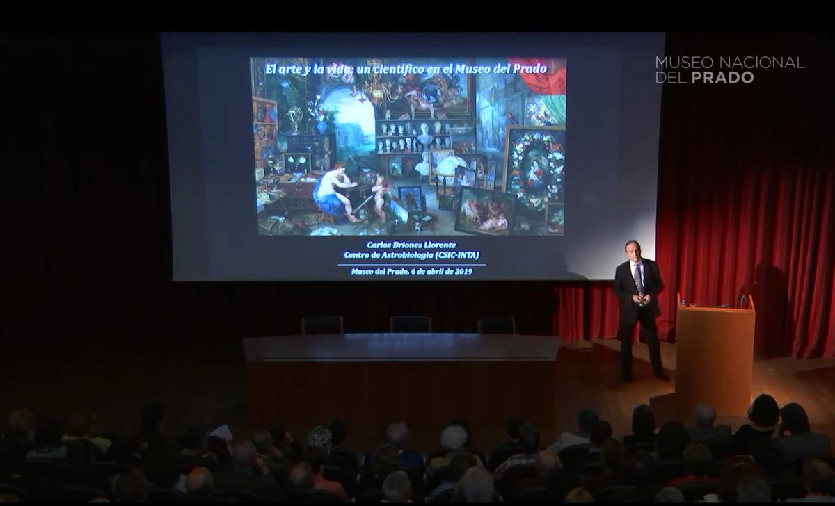 Vídeo de la conferencia "El arte y la vida: un científico en el Museo del Prado" impartida por <a href="/brionesci/">Carlos Briones</a>, científico del <a href="/CSIC/">CSIC</a>, el pasado sábado 6 de abril: youtube.com/watch?v=cqvKg8… #PradoEducación