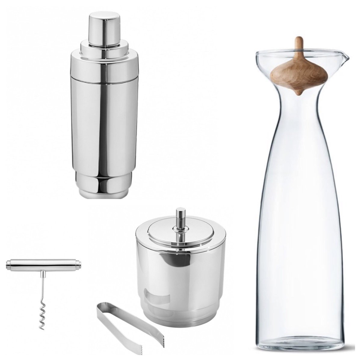 Planning an Easter party? Serve up delicious spring cocktails and wine with our beautiful collection of #georgjensen homewares - including cocktail shaker, ice bucket, simply elegant bottle openers and stunning carafes. #easter #vatfreeshopping  #discountcode #shopping #StAlbans