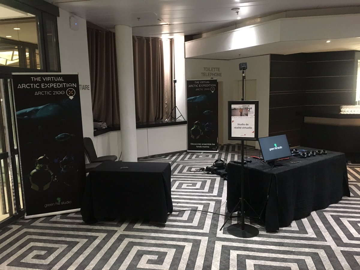 Dive into our virtual reality animation at the <a href="/CroixRouge/">Croix-Rouge fr</a> World Conference. #HCCWCRC