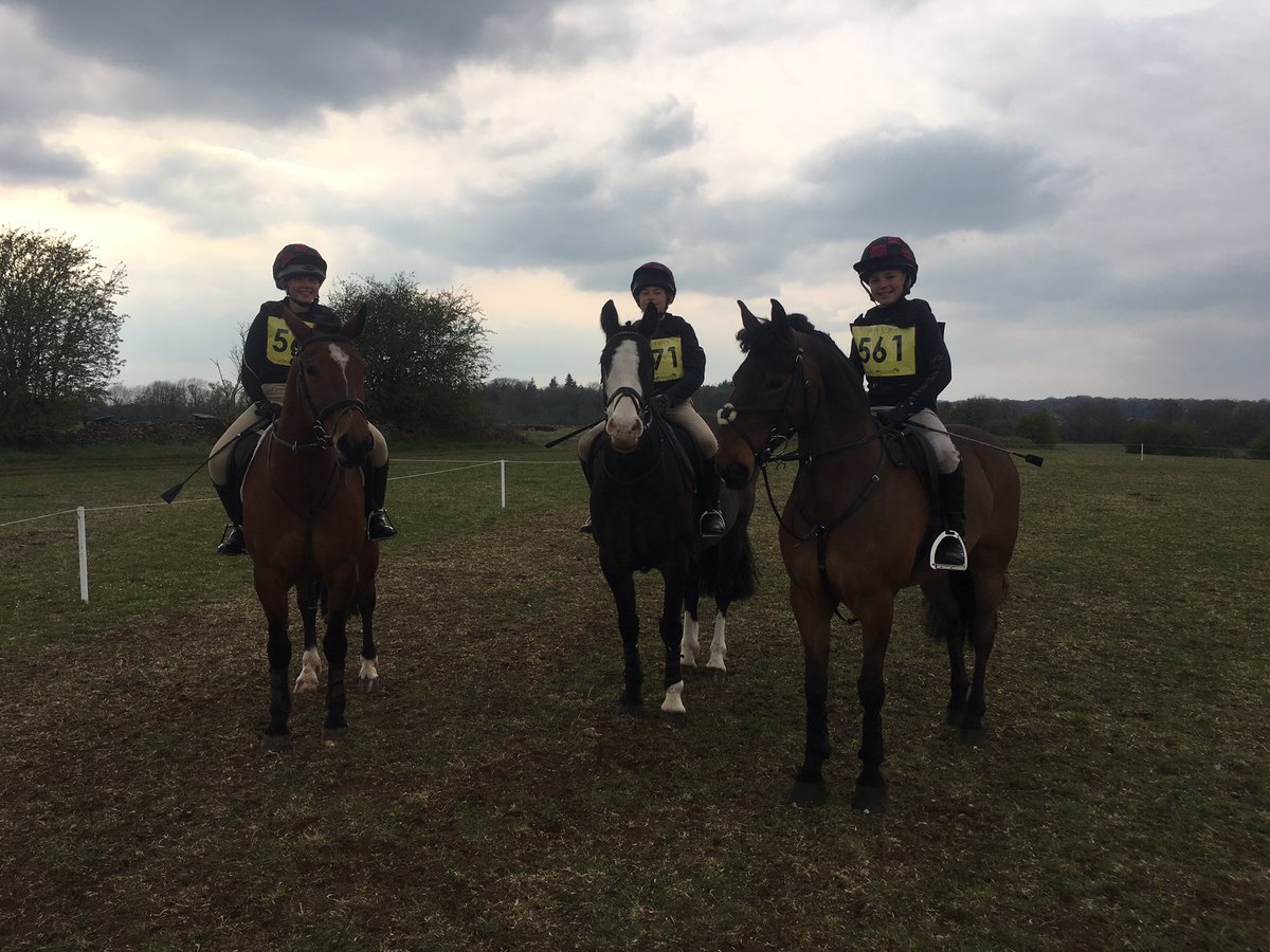 elmsequestrian's tweet photo. What a fantastic start to the eventing season. Henny, Will and George competed in the 80. Will did his very first event and did a fantastic dressage, clear sj and a very well ridden educated round XC. George and Henny both did fantastic double clears to finish 4th + 5th. 👍 https://t.co/E59fpbq0df