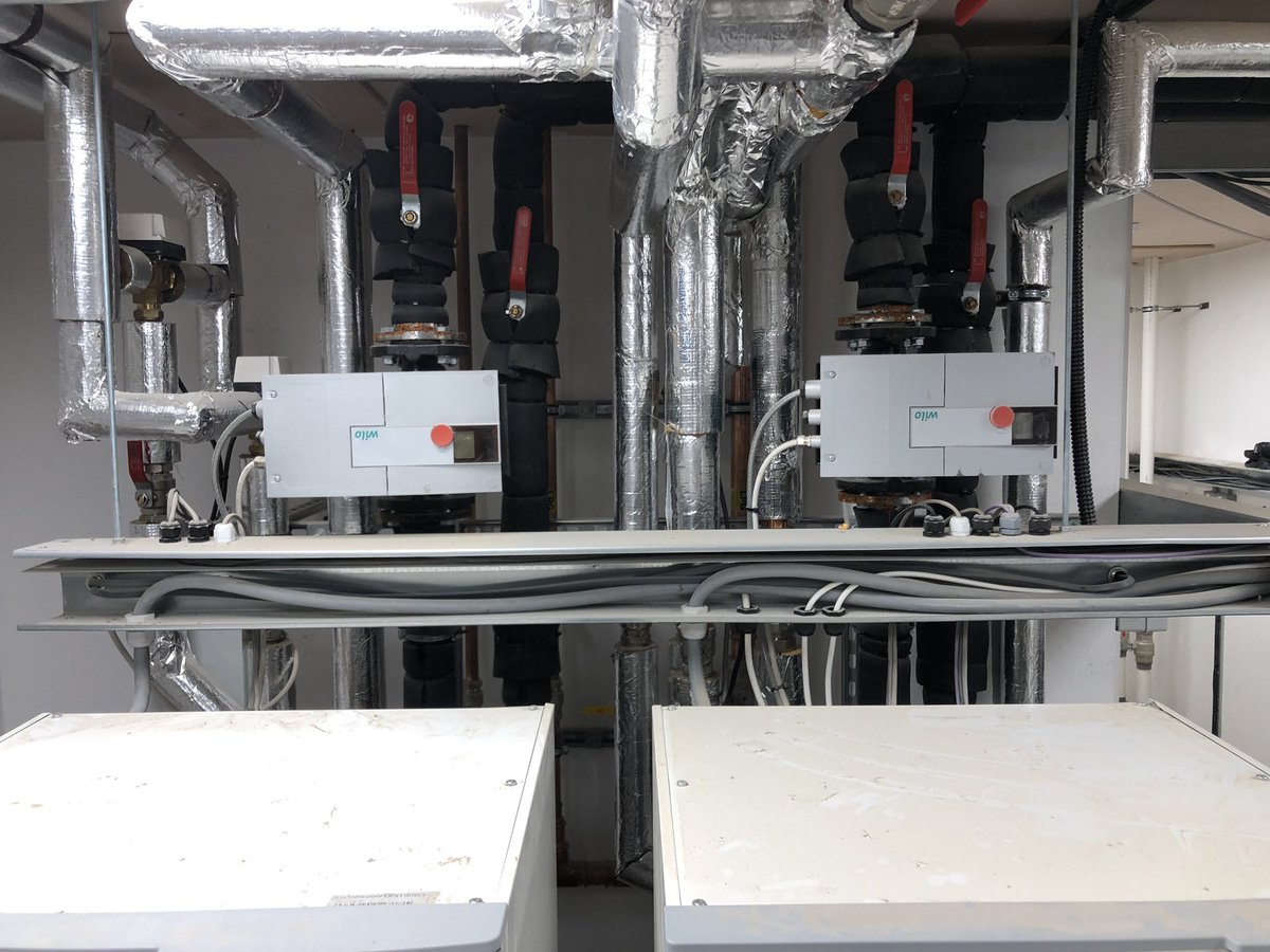80kw Ground Source Heating System Installed by Enviro-Heat NW! #tweetyourheat #renewables @NIBE_UK <a href="/nuheatuk/">Nu-Heat UK</a>
