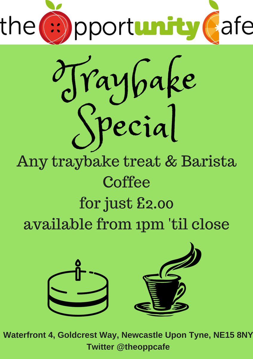theoppcafe's tweet photo. We are still running our campaign our 250th follower will get a FREE barista drink! We also have some great offers running see below! #nefollowers #paidjob #learningdisability #opportunitycafe https://t.co/rbbiCNVeA8