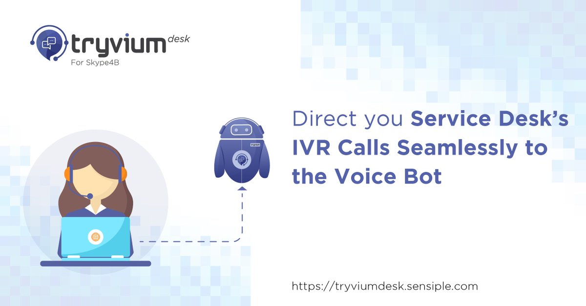sensiple's tweet image. Thinking about upgrading your self-service solutions? Tryvium Desk can help you with its IVR Integration. To explore more, visit : tryviumdesk.sensiple.com/features

#ServiceDeskSolution #ServiceDeskProduct #CustomerExperience
