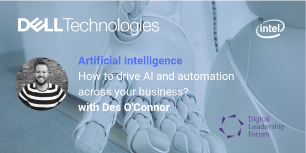 shelley_A_Wood's tweet photo. #DellTech’s @dbldecker1_ and Chris Feltham from @IntelUK will host the opening session at the @DLFmembers event on April 18. Learn how to drive #AI and #Automation across your business: https://t.co/QXqISkuOVW #DLFAI #RPA #AI https://t.co/JibooIBw8K