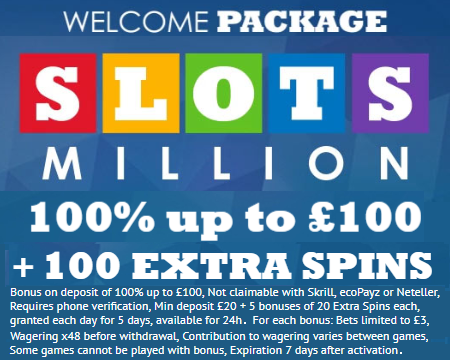 onlineslots74's tweet photo. Our most popular casino for the last 3 month was Slots Million!
No surprise there - one of my favourite places to play, and they are always handing out free stuff!
Check them out yourself > > https://t.co/d0tEnD5AmU https://t.co/dlmFjCJq89