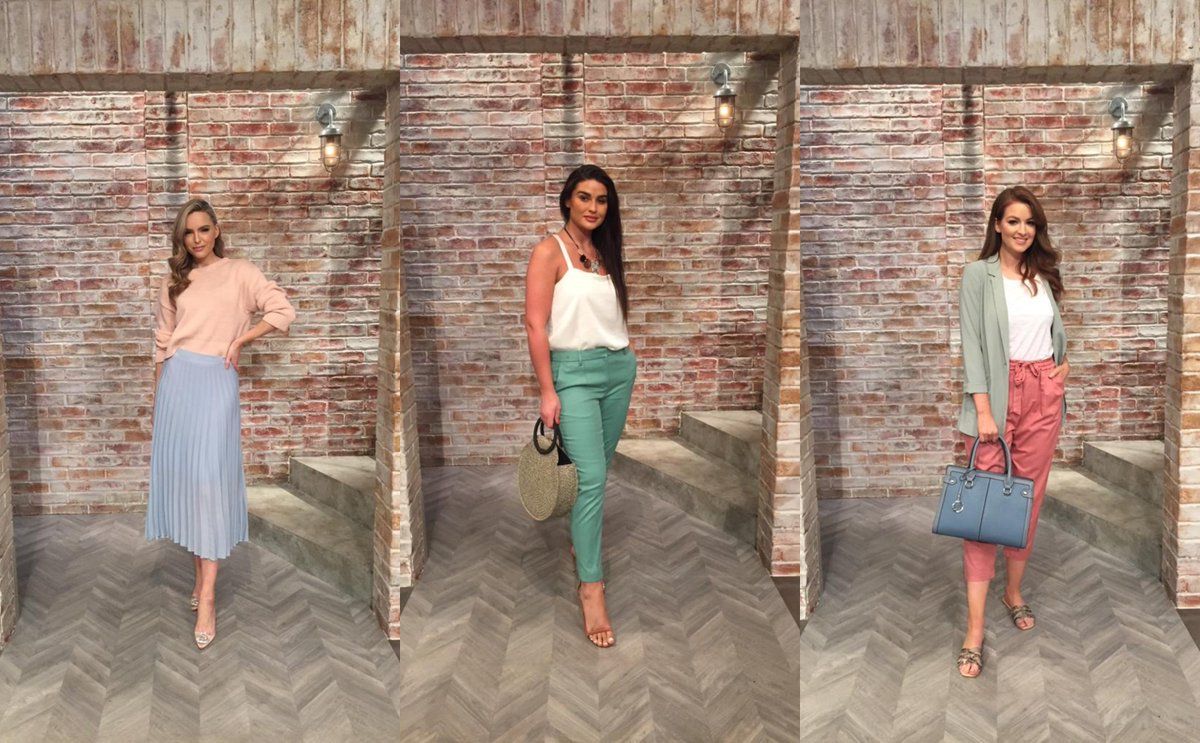 Pastels are undergoing a radical renaissance and are dominating the high street's spring/summer collections.

Stylist <a href="/robcondon1/">Rob Condon</a> joins us now with his take on the trend. More fashion at 10.20am #IrlAM