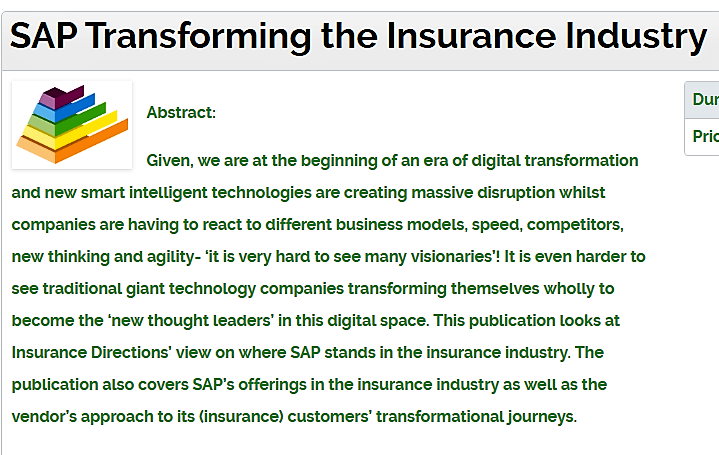 Parul_Mehta's tweet photo. @Insurance_Dir Verdict & Solutions Viewpoint on how @SAP is aiding insurers with #DigitalTransformation especially with its Intelligent Enterprise. To read more on it, please visit https://t.co/sZuGRhYnHH #InsuranceDirections https://t.co/HuYp2DKRqV