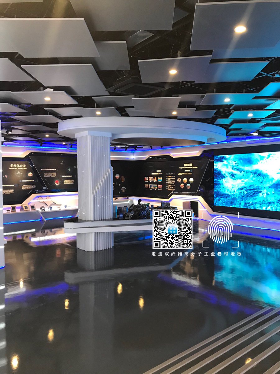 GCanfast's tweet photo. Exhibition hall !  CanFast Industrial Epoxy Flooring Coil ! 
The customer said : Your flooring system is expensive, and your flooring is better ! 🥳 https://t.co/b7Bo22fvZe