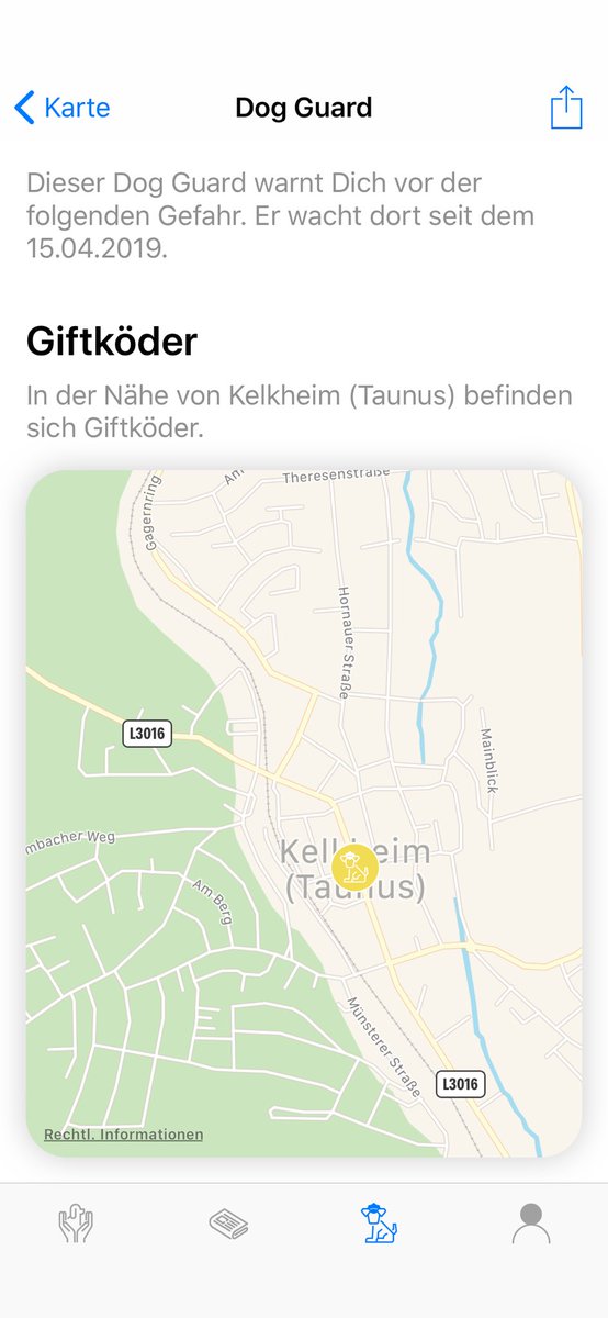 dogguardapp's tweet photo. Aus der Dog Guard App: 
https://t.co/Eyri1SfQd2

Ein Dog Guard möchte dich warnen.

Giftköder - Erhöhte Aufmerksamkeit in der Nähe von Kelkheim (Taunus).

#dogguard #giftköder #giftköderalarm #giftköderschutz #giftköderwarnung #hund #hunde #haustier #dog #dogs https://t.co/JGiJXiQr0J
