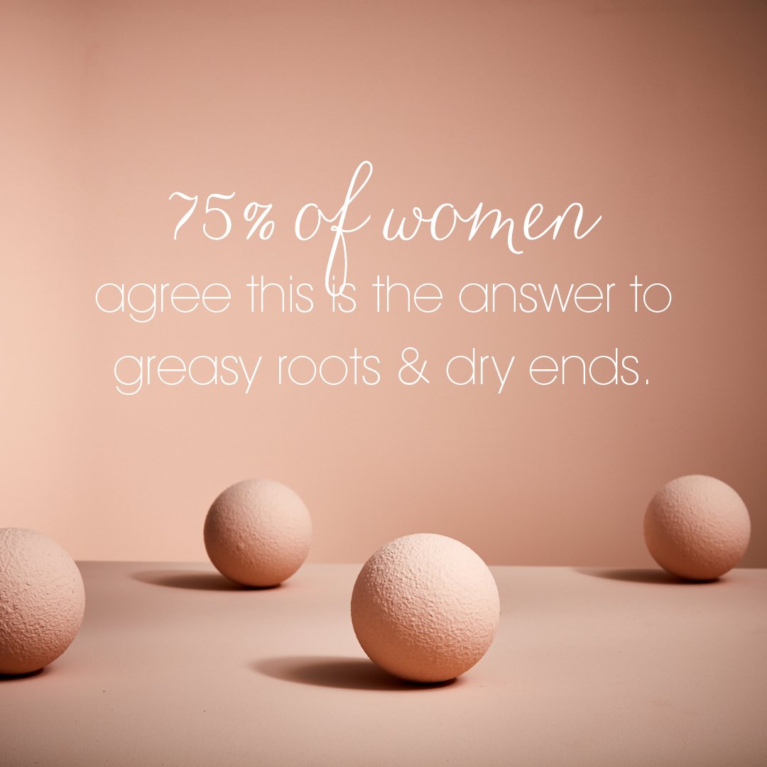 Are you one of the 75% of women with combination hair? Fighting with oily roots and dry ends daily, and over washing because of it? Restore your hair's natural balance with Healthy Balance, treating excess oils at the root and repairing dry ends. 
#RestoreSomeBalance