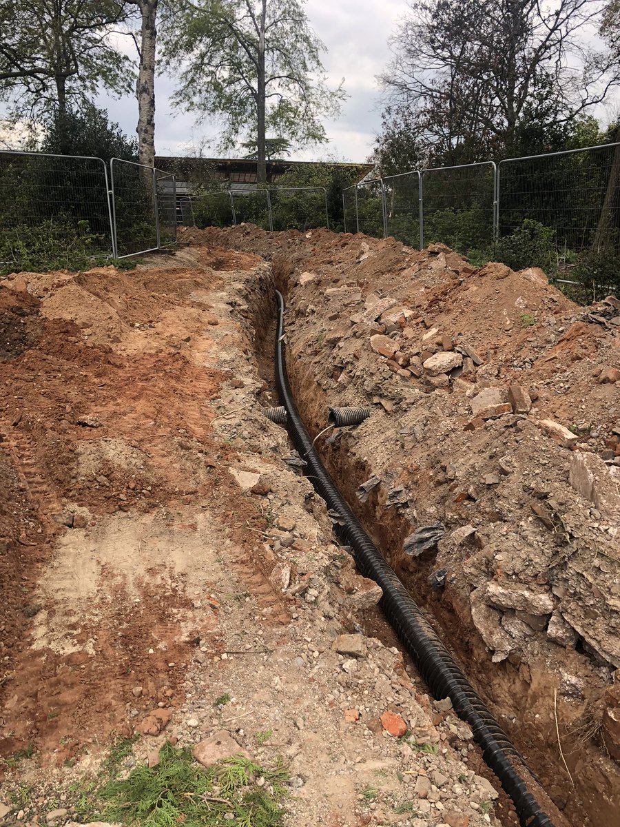 totalbiomass's tweet photo. Exciting new project 👷🏼‍♂️‼️ The start of a underground heat main to serve the fabulous new wedding venue @ Thorpe Estate 📍More pictures to come.. https://t.co/I7cZVMvo24