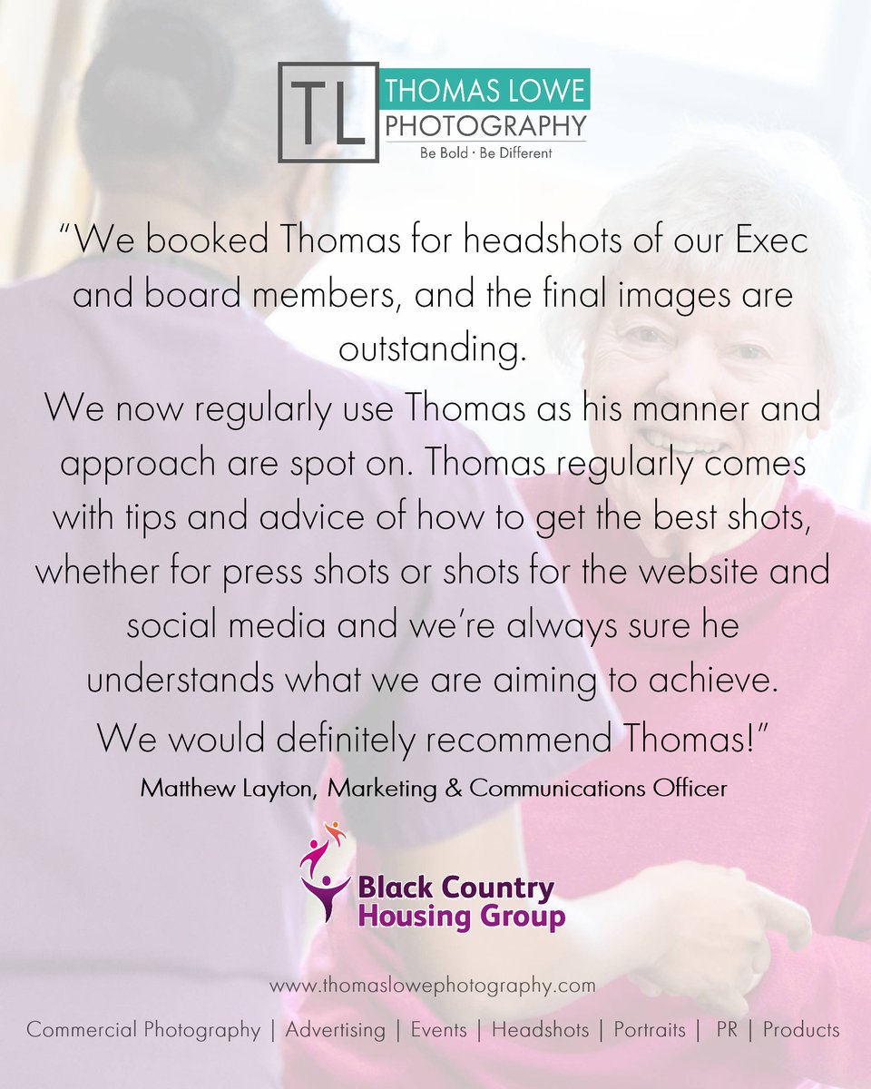 Client needs and their end of use of my images always comes first. Reviews like this one make all the hard work worthwhile! 

thomaslowephotography.com

#photographer #photography #marketing #branding #reviews #birmingham #wolverhampton #worcester