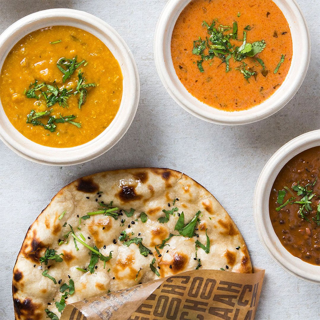 Choolaahyum's tweet image. A little naan and dip action for your Monday #MondayMotivation #ChoolaahYum