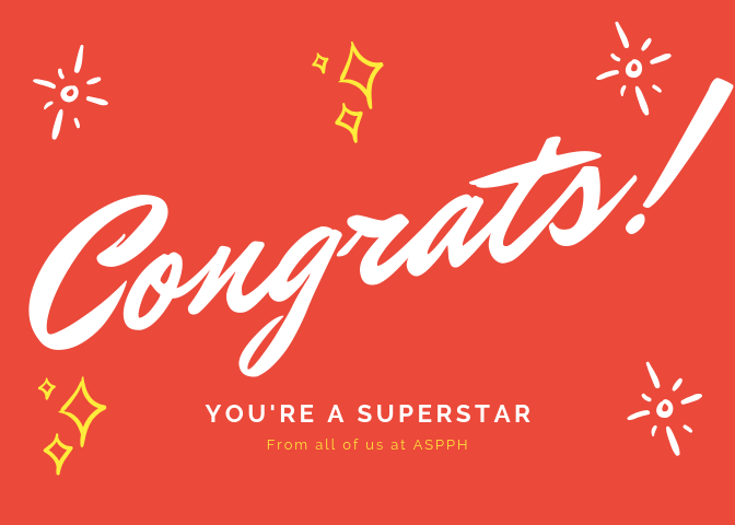 SOPHASApp's tweet photo. Congrats to everyone accepting their #PublicHealth #GradSchool admission offers today. 🤞 for those still waiting on a decision! Share with us where you are planning to attend!  #ThisIsPublicHealth https://t.co/h9iLvwJoTr