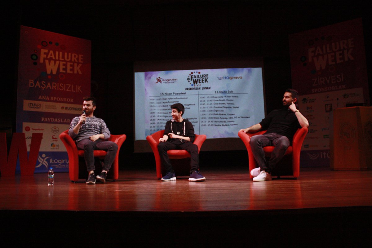itugirisim's tweet photo. Komik videoları ve yaratıcı içerikleriyle ün yapmış @WhyShyOfficial ekibi Failure Week'te keyifli sohbetleriyle bizlerleydi.👏
@failureweek https://t.co/0y7C10K02E