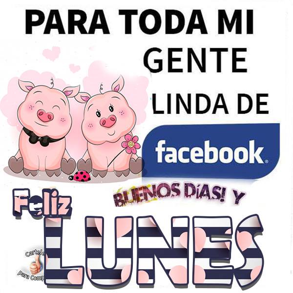 CartelitosFace's tweet photo. "Feliz Lunes"#Buenos Día!🌞🍀💗 https://t.co/B0vVGWaLet