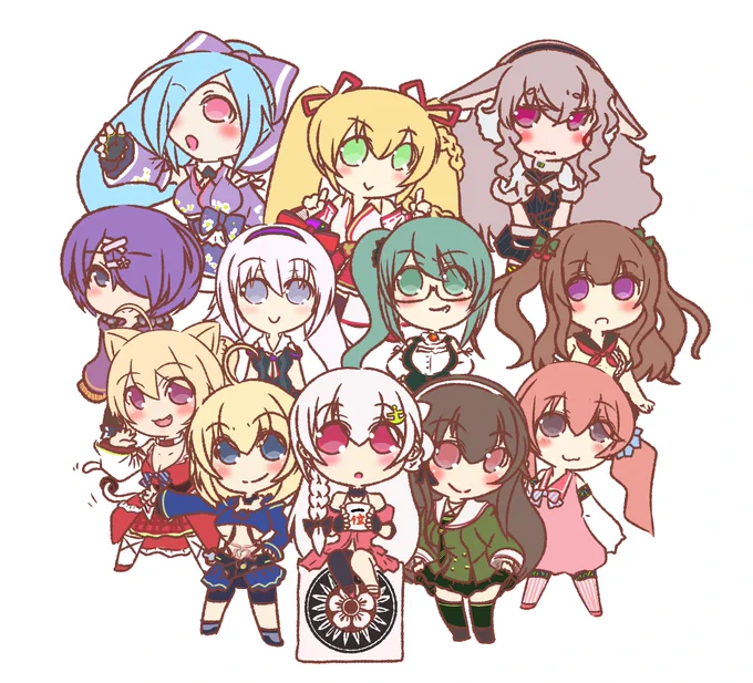 おしまい。 #アイドル部   #アイドル部学力テト 