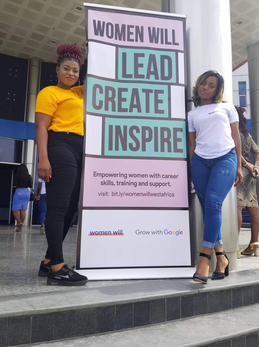 WomenWill Is a Google Initiative to create economic opportunities for women everywhere to enable them grow and expand their businesses. 
WE LEAD, WE CREATE, WE INSPIRE. 
#womenwill
#iwd19
@bisiafayemi @_Ekiticonnect