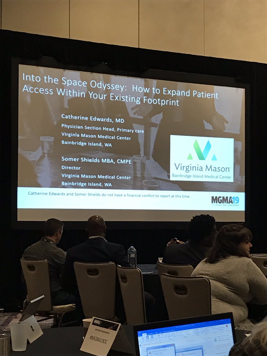 KitDavisCHHR's tweet image. Getting ready for the second session of the day at #MGMA19OC here in Austin, TX and it’s a full house! @MGMA
