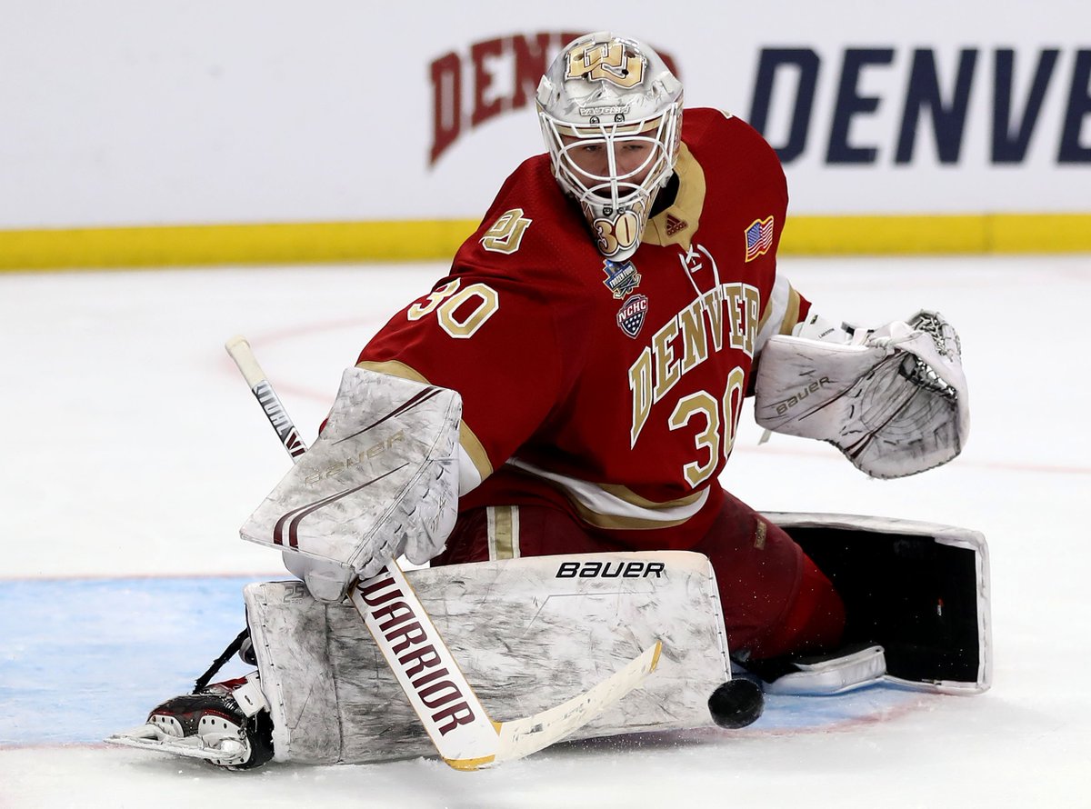 DetroitRedWings's tweet photo. The #RedWings today agreed to terms with goaltender Filip Larsson on a three-year entry-level contract. The contract will begin with the 2019-20 season.

Details: https://t.co/fe75v5FtE4 https://t.co/DW9Hvk6g4L