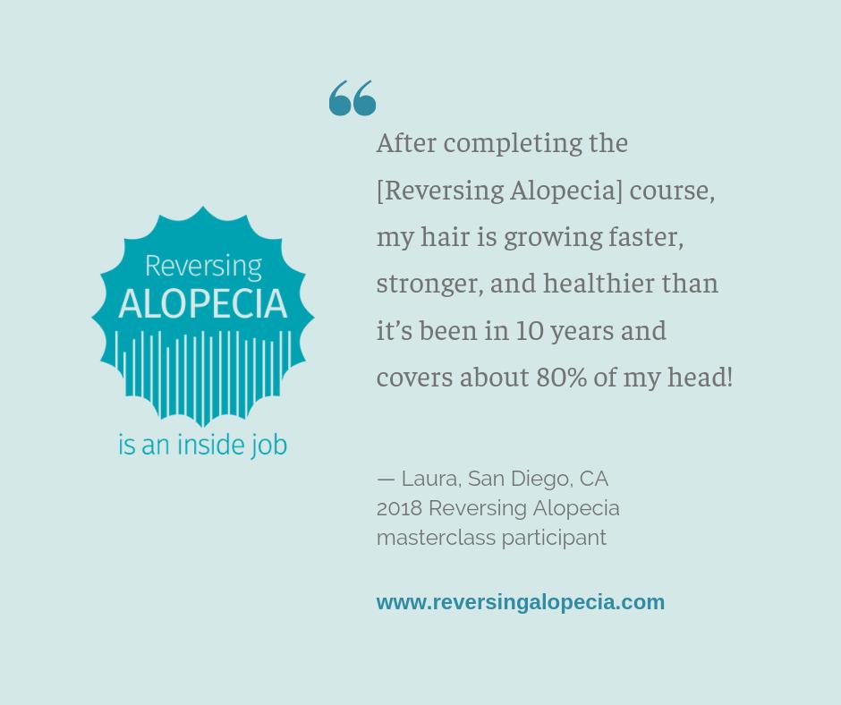 #Alopecia doesn't have to be your destiny. FREE Preview Tutorial for my next Reversing Alopecia course happens Tues. 4/16. #hairloss #alopeciaareata bit.ly/2Dbylqa