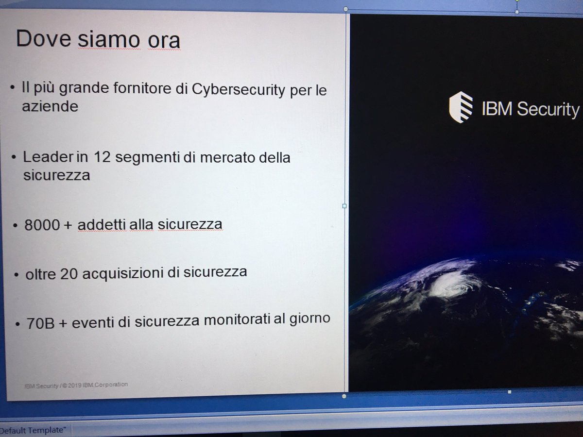 TorresaniB's tweet photo. . #ValuEcosystemIT @ngazzoni @IBMItalia e la #security. Parlano i numeri. Le principali richieste dei clienti: “ogni cliente e un viaggio verso la sicurezza’. Ma dove siete arrivati oggi? @TorresaniB @ClaudiafgRossi @MarcoLorux https://t.co/5JR0oVqkdP