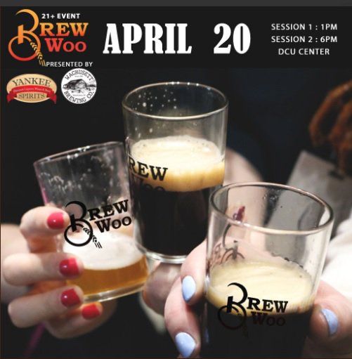 2RoadsMegh's tweet photo. Have you gotten your #BrewWoo #BeerFest tix yet? IT'S THIS SATURDAY 4/20 SO DON'T DELAY! @2roadsbrewing will be there pouring new and limited release beers! Stop by the booth and try some with me! #seeyouthere #worcesterma #craftbeer #drinklocal https://t.co/POQy8AkSHg https://t.co/dfRb2iLK1m
