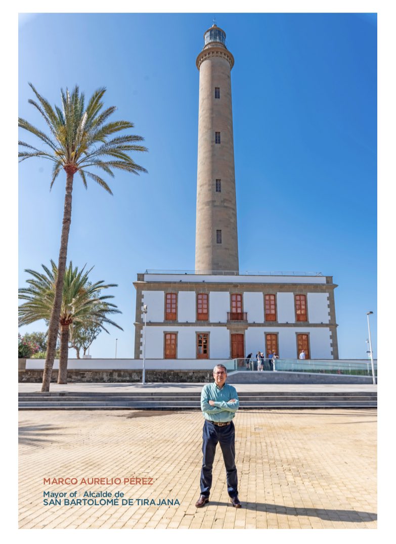 .
“San Bartolomé de Tirajana es un municipio preparado para que sus visitantes disfruten de cada segundo” <a href="/marcoauoficial/">Marco Aurelio Pérez</a> <a href="/Ramon_SuarezO/">Ramón Suárez Ojeda</a> #maspalomas #turismo