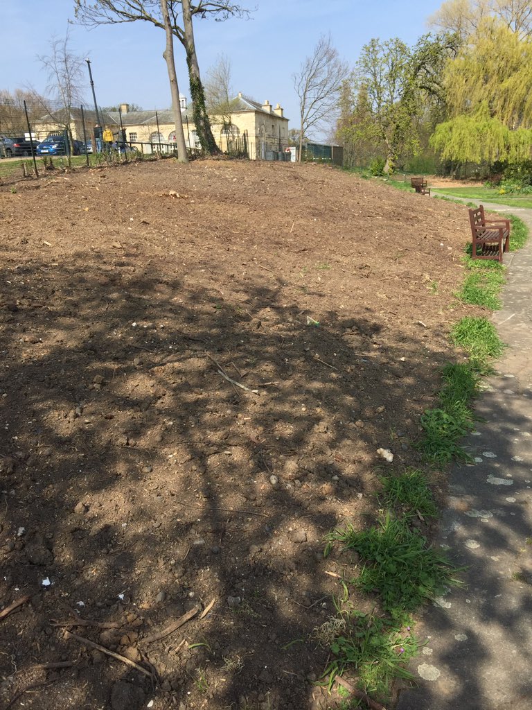 F_O_D_P's tweet image. Great to see the work progressing by @LBofBexley landscaping the bank in the Old English Garden