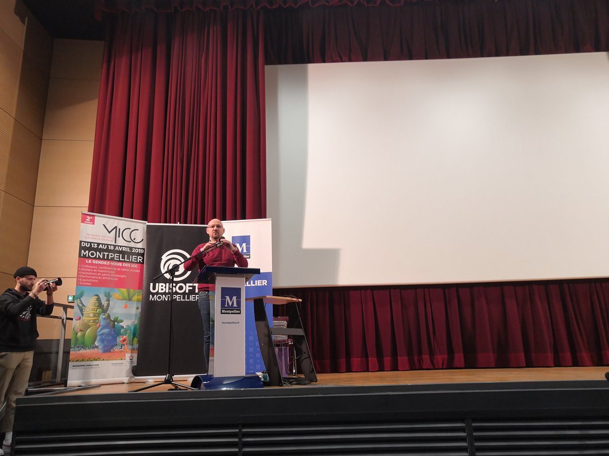 PushStartGame's tweet image. C'est le début des présentations de la @GaChaJam @UbisoftFR @ETPAToulouse #MICC19 @EpitechMontpel @eartsup @IDATEDigiWorld @LuckyHammers Félicitations à toutes et tous ! Merci à nos adhérents pour les lots @GearProd @DearVillagers @Baflgame @OSMgame @AWAY_TheGame @Unruly_Heroes