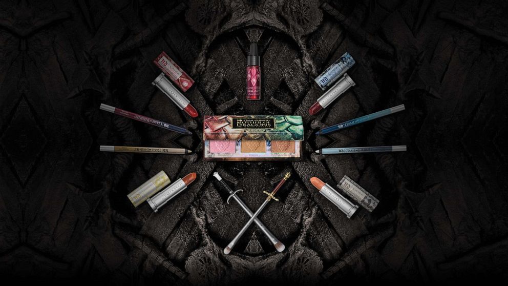 GMA's tweet photo. It's here! Urban Decay's #GameofThrones makeup collection has finally dropped!! https://t.co/xlbWSEcgL9 https://t.co/REQO1yWAtM